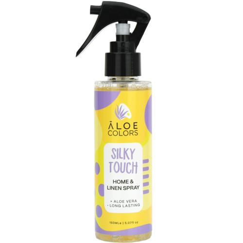 Aloe Colors Home & Linen Spray Silky Touch Αρωματικό Spray Χώρου & Υφασμάτων με Έντονο Άρωμα με Έντονο Άρωμα Διαρκεί 150ml